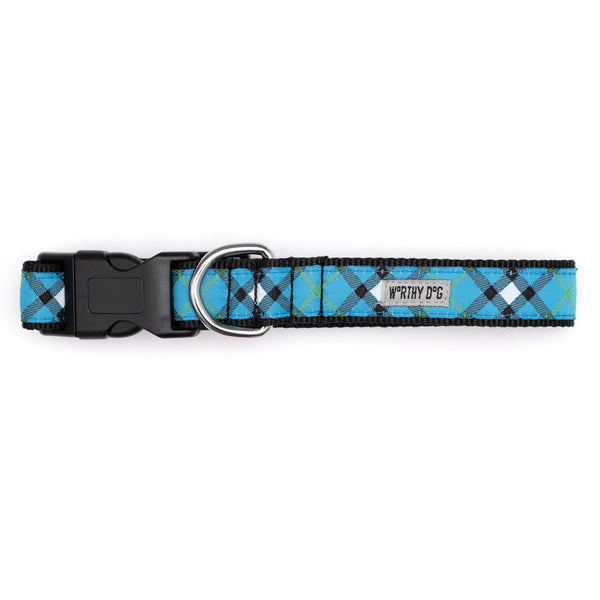 Bias Plaid Collar