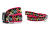 Blossoms Walk Set – Collar & Leash