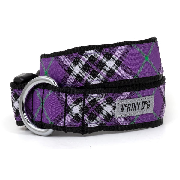 Bias Plaid Collar