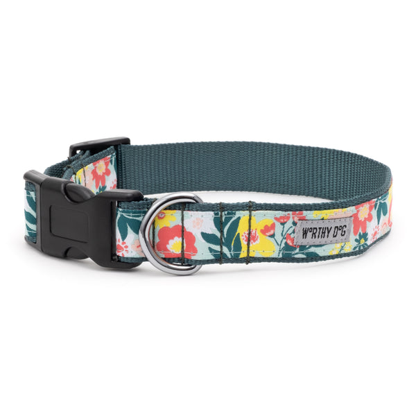 Spring Bouquet Walk Set – Collar & Leash