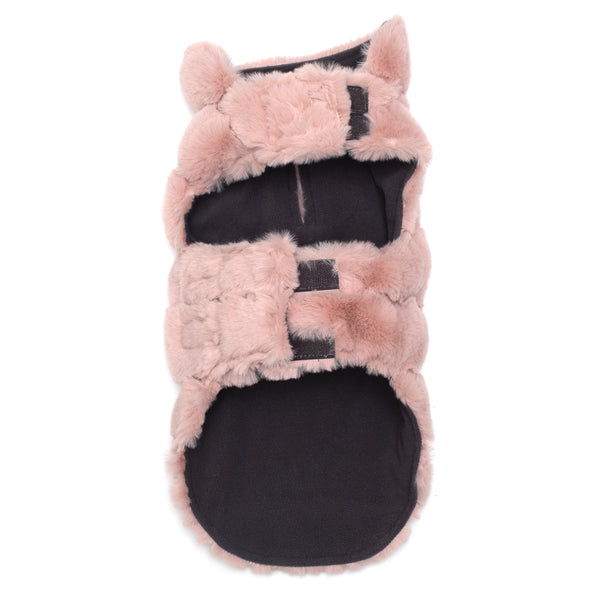 Faux Fur Dog Coat