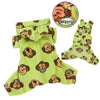 Silly Monkey Fleece Dog Pajamas – Soft Warm Hooded Bodysuit