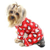 Penguin Snowflake Dog Pajamas – Soft Flannel PJ with Pockets