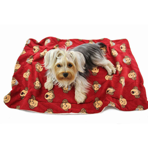 Silly Monkey Ultra-Plush Pet Blanket