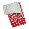 Penguins & Snowflakes Flannel Ultra-Plush Pet Blanket