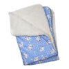 Snowman & Snowflakes Flannel Ultra-Plush Pet Blanket