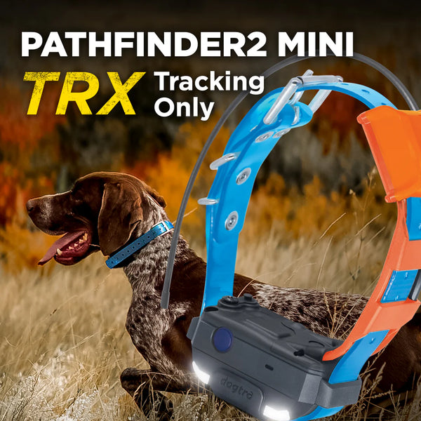 Dogtra PATHFINDER2 MINI TRX GPS Tracking Collar Receiver | 4-Mile Range | Tracking Only
