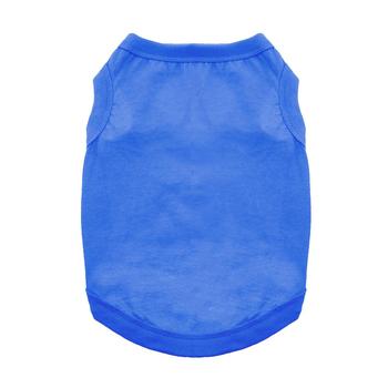 Cotton Dog Tank - Nautical Blue