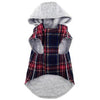 Weekender Hoodie - Red & Black Plaid Flannel