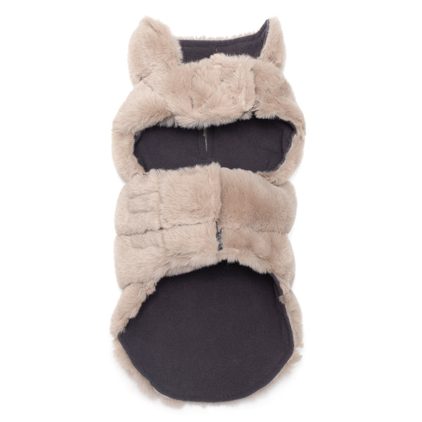Faux Fur Dog Coat