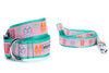 Flip Flops Walk Set – Collar & Leash