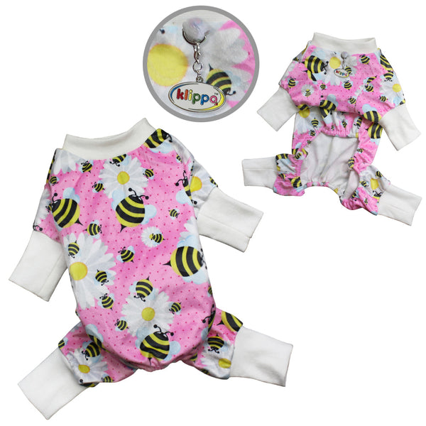 Minky Dog Pajamas – Ultra Soft Plush Stretch Bodysuit