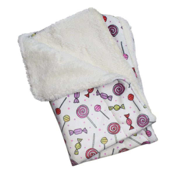 Sweet Candies Ultra-Soft Minky Plush Pet Blanket