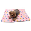 Ultra Plush Colorful Hearts Pet Blanket