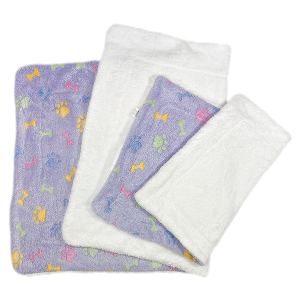 Ultra Plush Bones & Paws Pet Blanket