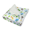 Zoo Animals Flannel Plush Pet Blanket