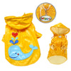 Splashing Whale Dog Raincoat – Waterproof Hooded Jacket