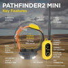 Dogtra PATHFINDER2 MINI GPS Dog Tracking & Training Collar | 4-Mile Range | Up to 21 Dogs