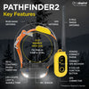 Dogtra PATHFINDER2 GPS Dog Tracking & Training Collar | 9-Mile Range | Up to 21 Dogs