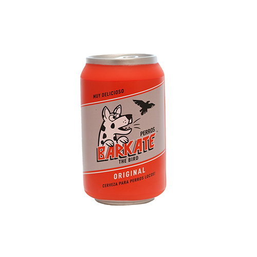 Silly Squeaker Beer Can Barkate