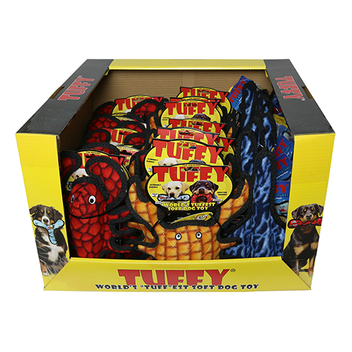 Tuffy Stingray, Jr Lobster & Medium Crab Orange- 26 Units