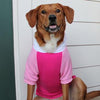 Color-Block Hoodie - Pink on Pink