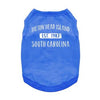 Hilton Head Island, SC Dog Shirt - Blue