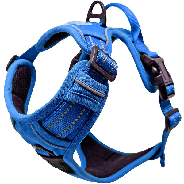 No-Pull Dog Harness – Dual Clip Control (Durable Canvas)