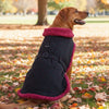 Sherpa-Lined Dog Harness Coat & Leash Set – Multiple Colors
